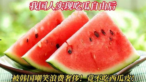 实现吃瓜自由的国家